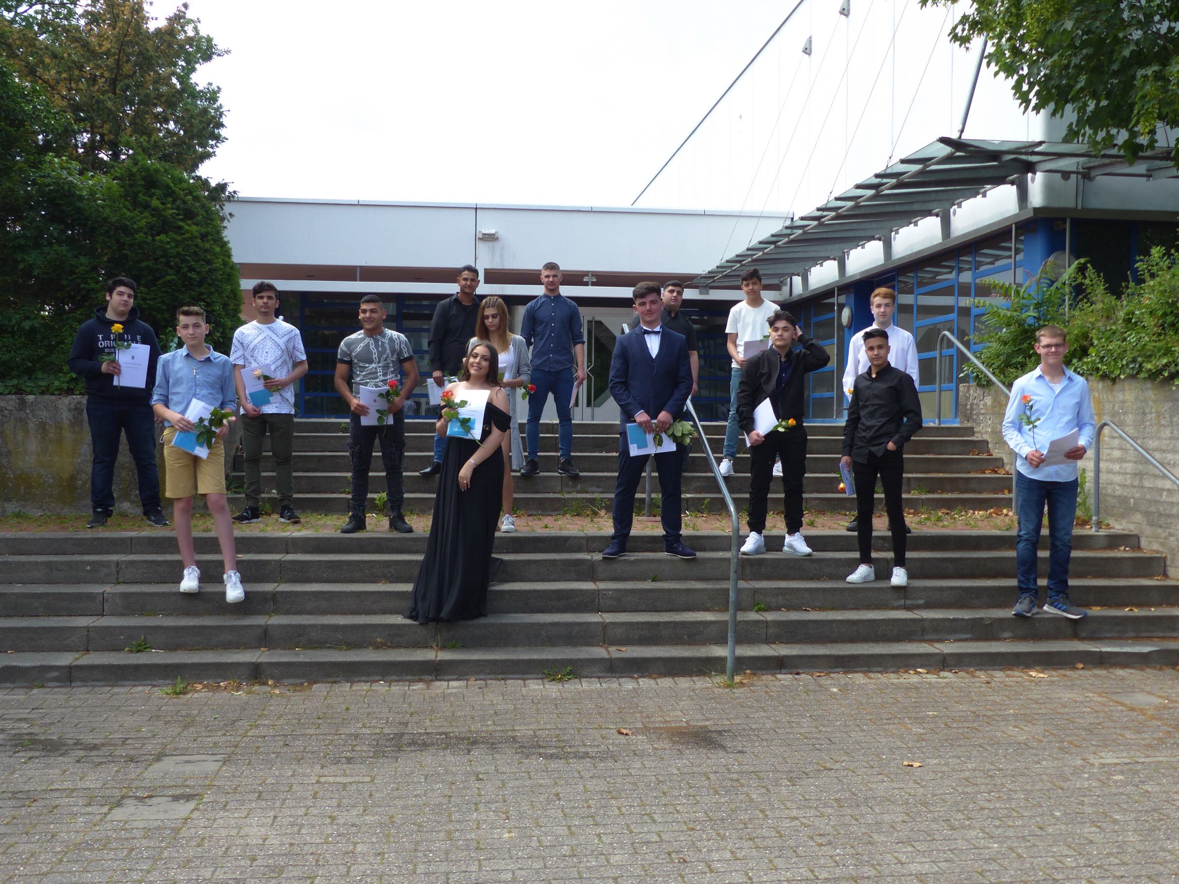 vergangene Schuljahre Hauptschule Hiltrup
